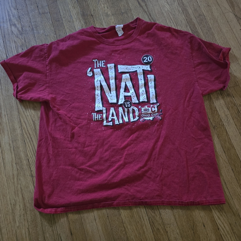 Red VS Indians Ohio Cup Shirt